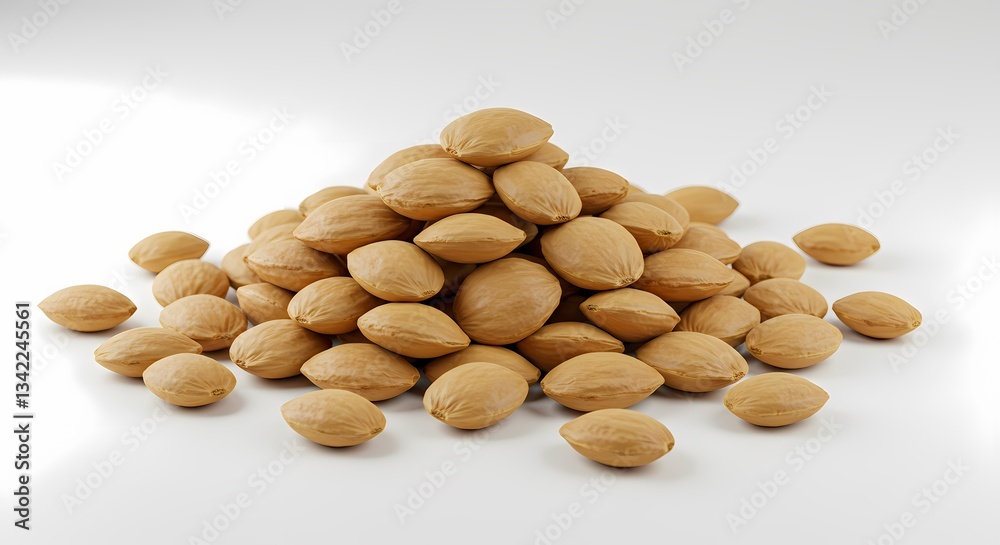 Pile of Roasted Almonds Pile of Roasted Almonds