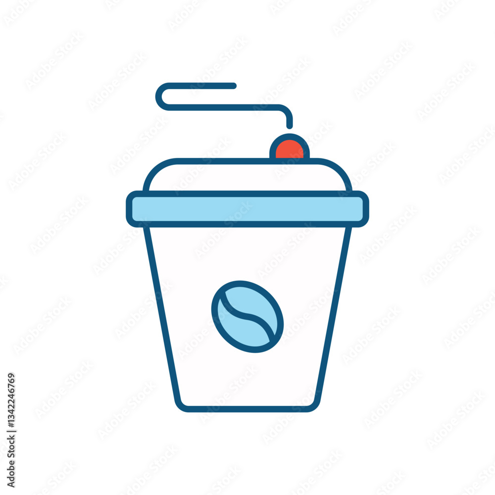 Coffee vector icon Coffee vector icon