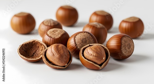 Wallpaper Mural Hazelnuts Whole and Shelled Torontodigital.ca