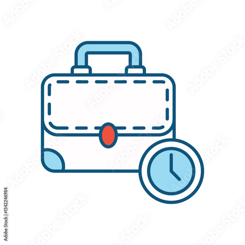 Working Hours vector icon