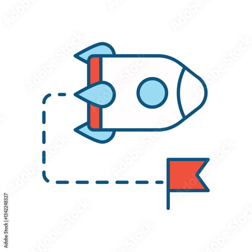 Realization vector icon