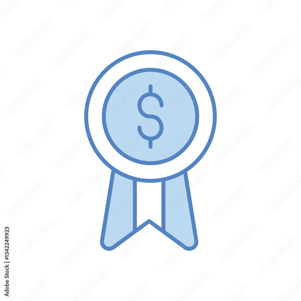 Medal vector icon Medal vector icon