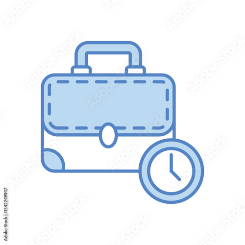 Working Hours vector icon