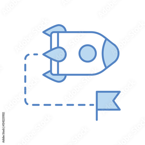 Realization vector icon