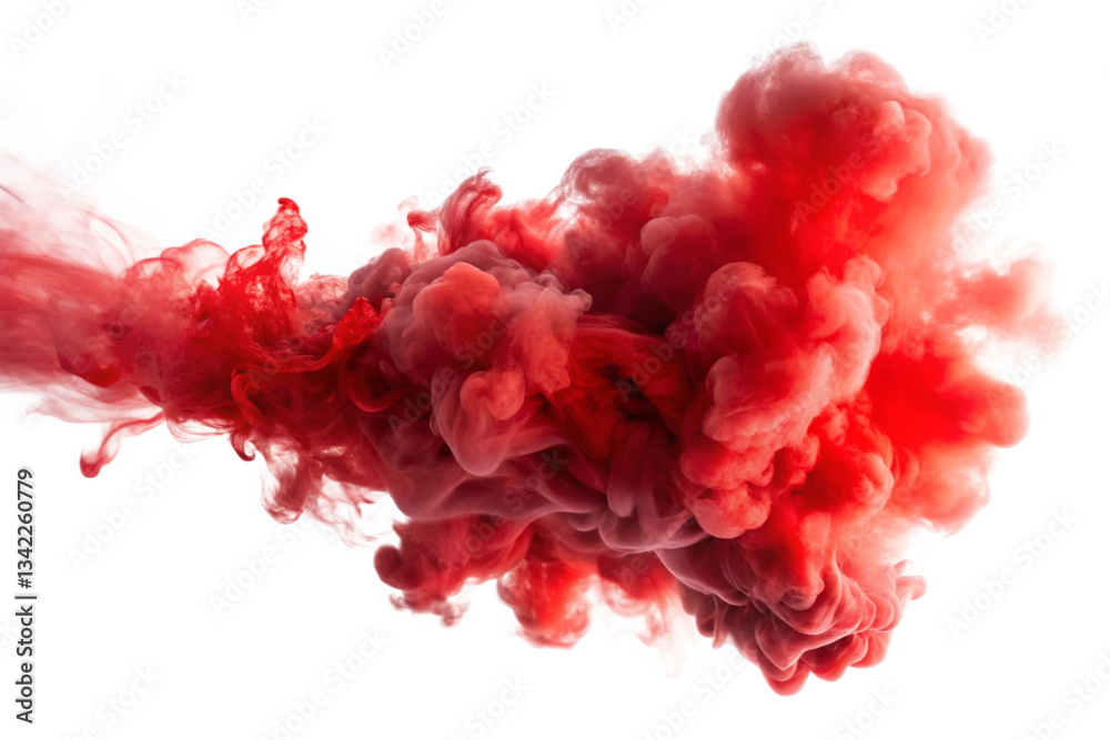 red rose smoke isolated on transparent background red rose smoke isolated on transparent background