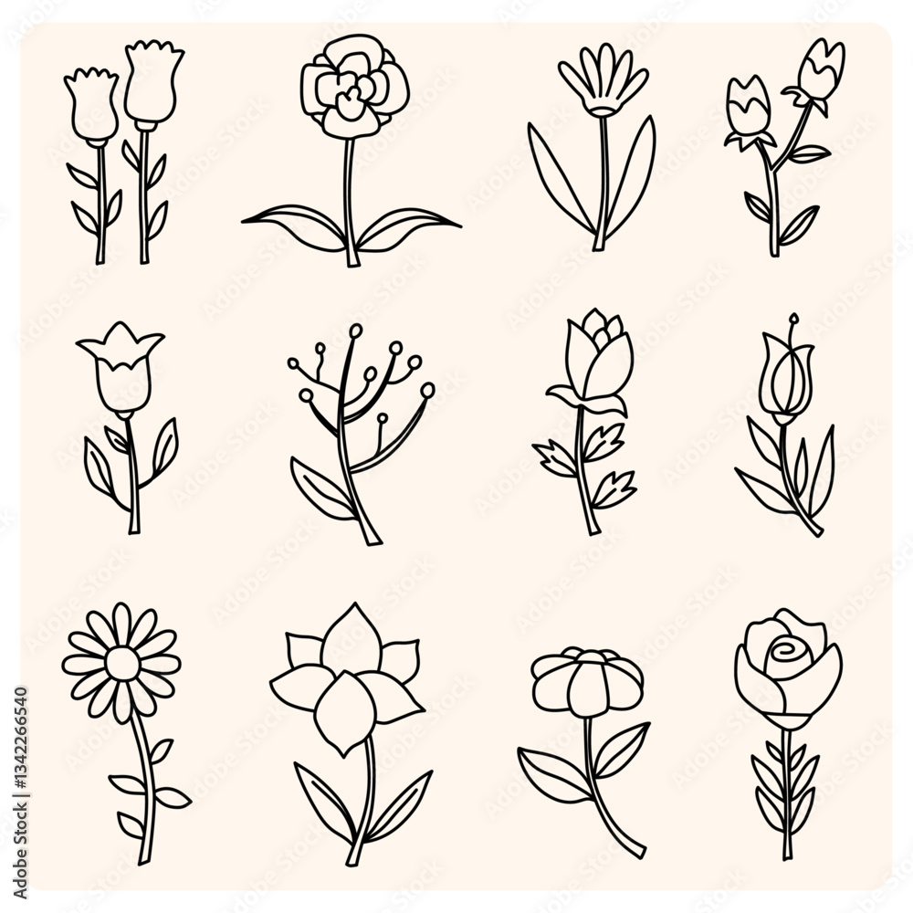 This is a plants leaves art design sketch with doodle style drawing This is a plants leaves art design sketch with doodle style drawing