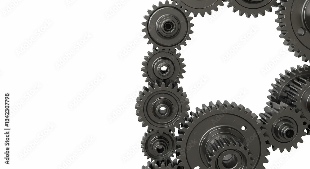 Interlocking Gears Mechanism Interlocking Gears Mechanism