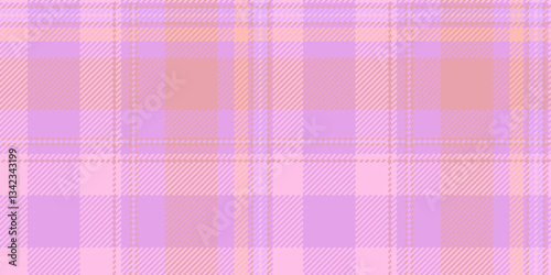 Soft pastel pink and lavender plaid pattern.  Ideal for textile designs, fashion, websites, and branding projects.  Subtle texture and calming color palette evoke feelings of serenity and femininity.