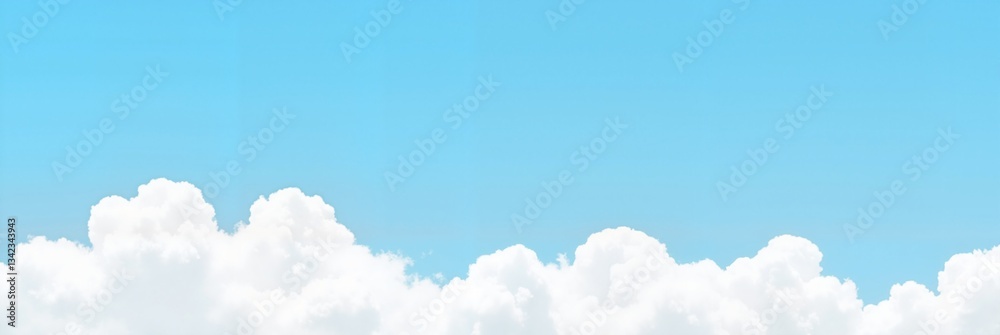 Vast blue sky with fluffy white clouds creating a serene backdrop, ideal for relaxation and mindfulness concepts for wellness centers and outdoor retreats. Vast blue sky with fluffy white clouds creating a serene backdrop, ideal for relaxation and mindfulness concepts for wellness centers and outdoor retreats.