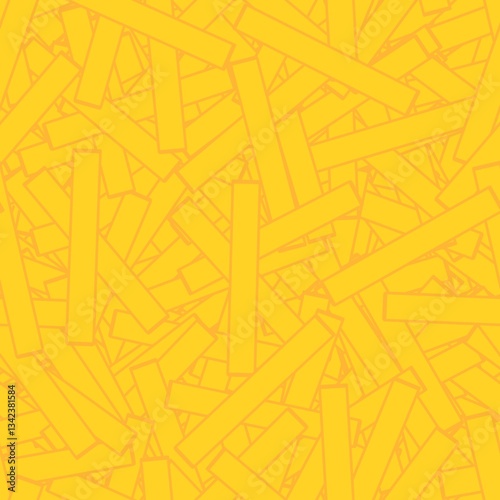 Cartoon food seamless french fries pattern for wrapping paper and fabrics and linens and kids clothes print