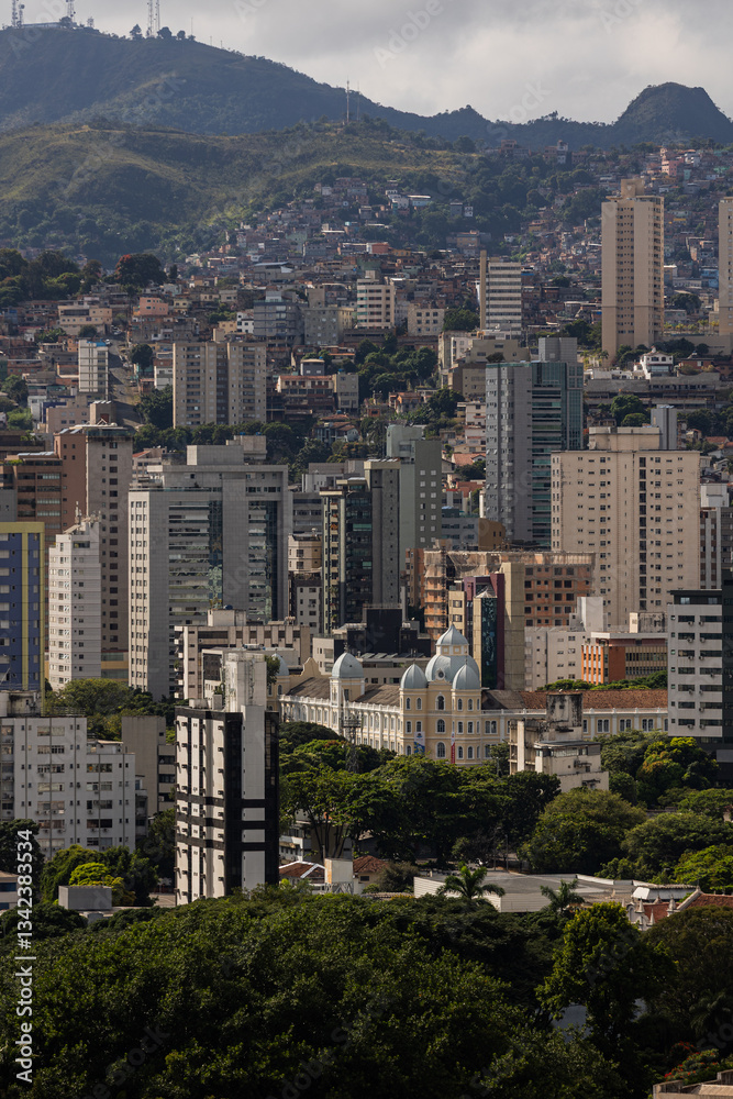 Fototapeta premium Centro Comercial de Belo Horizonte, Minas Gerais