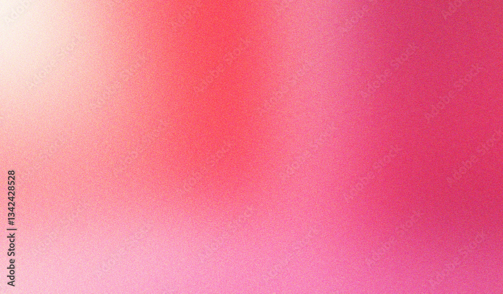 Red Noise Effect Gradient Texture Grainy Background