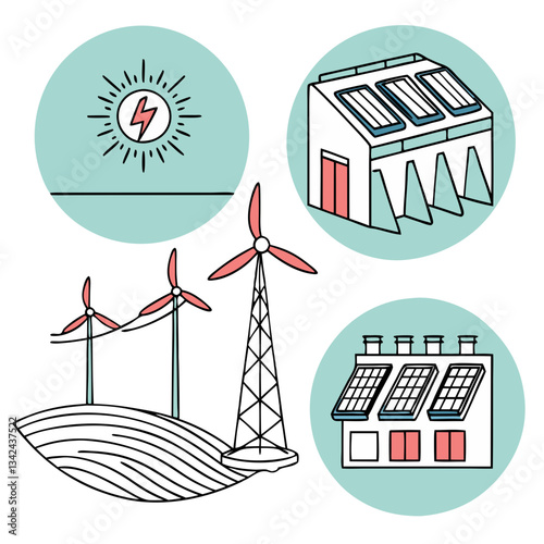 Eco-Friendly Renewable Energy Solutions Wind Solar Hydro Geothermal