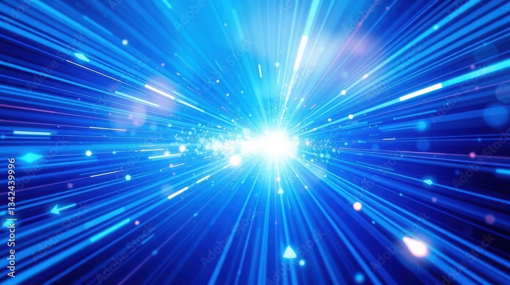 Naklejka premium blue abstract background