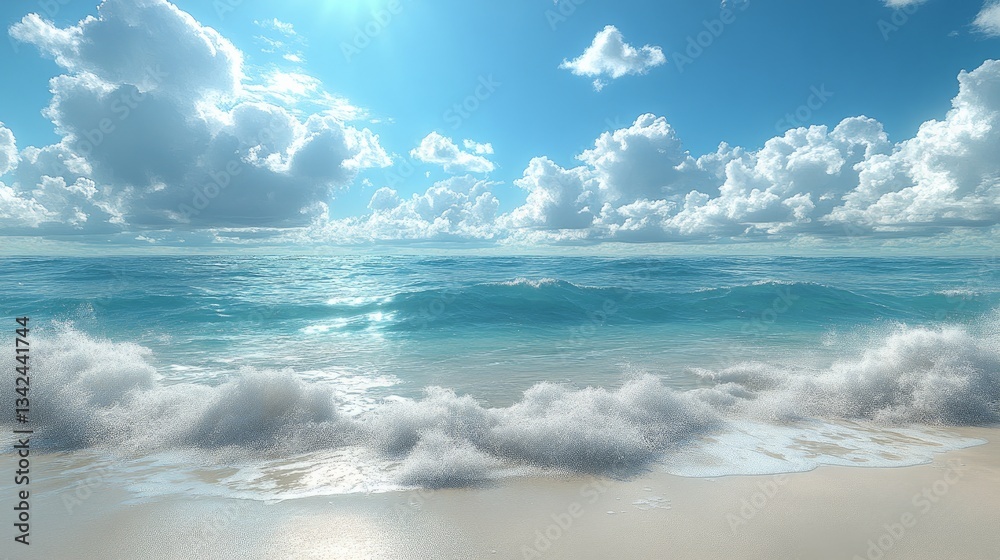 A quiet and pure setting is created at Realistics Beach by its immaculate seas, soft waves, and tasteful color combination. A quiet and pure setting is created at Realistics Beach by its immaculate seas, soft waves, and tasteful color combination.
