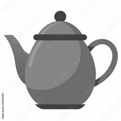 teapot isolated on white background