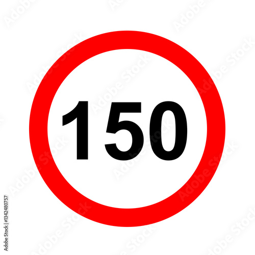 Wallpaper Mural road speed limit 150 Torontodigital.ca