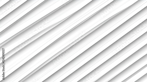 Diagonal White Striped Pattern