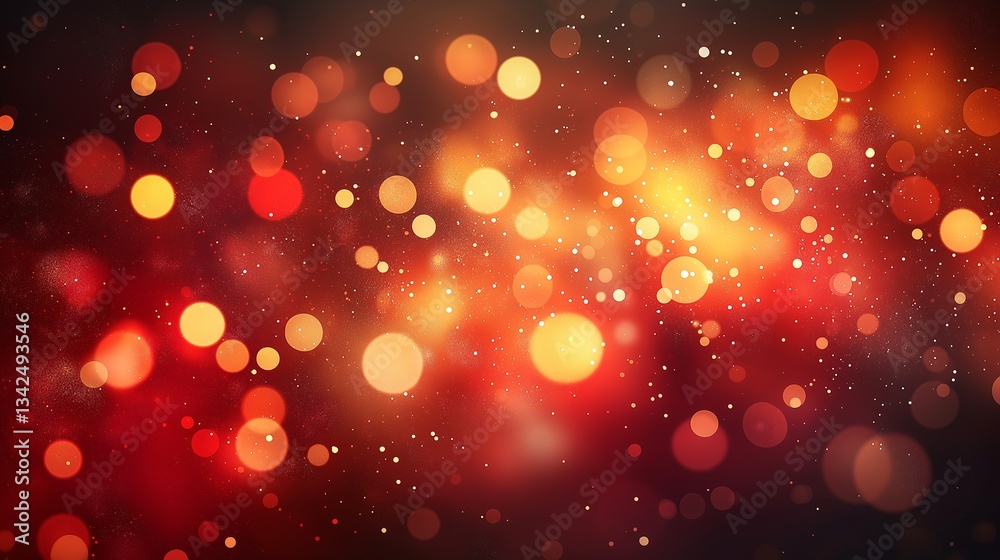 Vibrant Bokeh Background: Abstract Red, Orange, and Yellow Blurred Lights for Festive Posters and Celebrations Vibrant Bokeh Background: Abstract Red, Orange, and Yellow Blurred Lights for Festive Posters and Celebrations