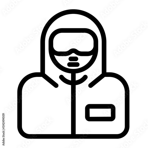 hazmat Line Icon