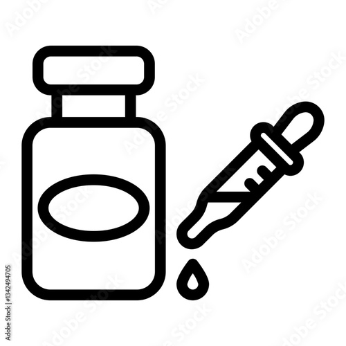 drop Line Icon