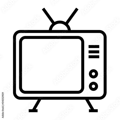 analog tv icon