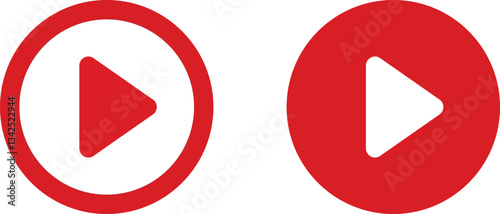 Set of play buttons icons. Play button. Video audio player.  3d render of a sign not allowed