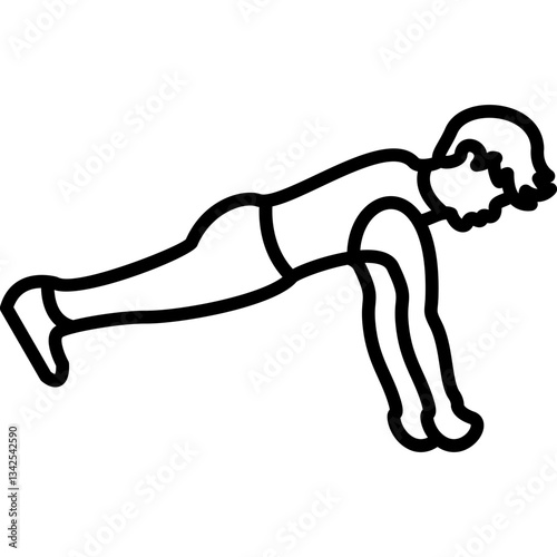 Side Plank Icon