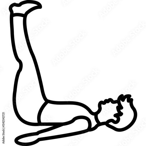 Legs Up the Wall Icon