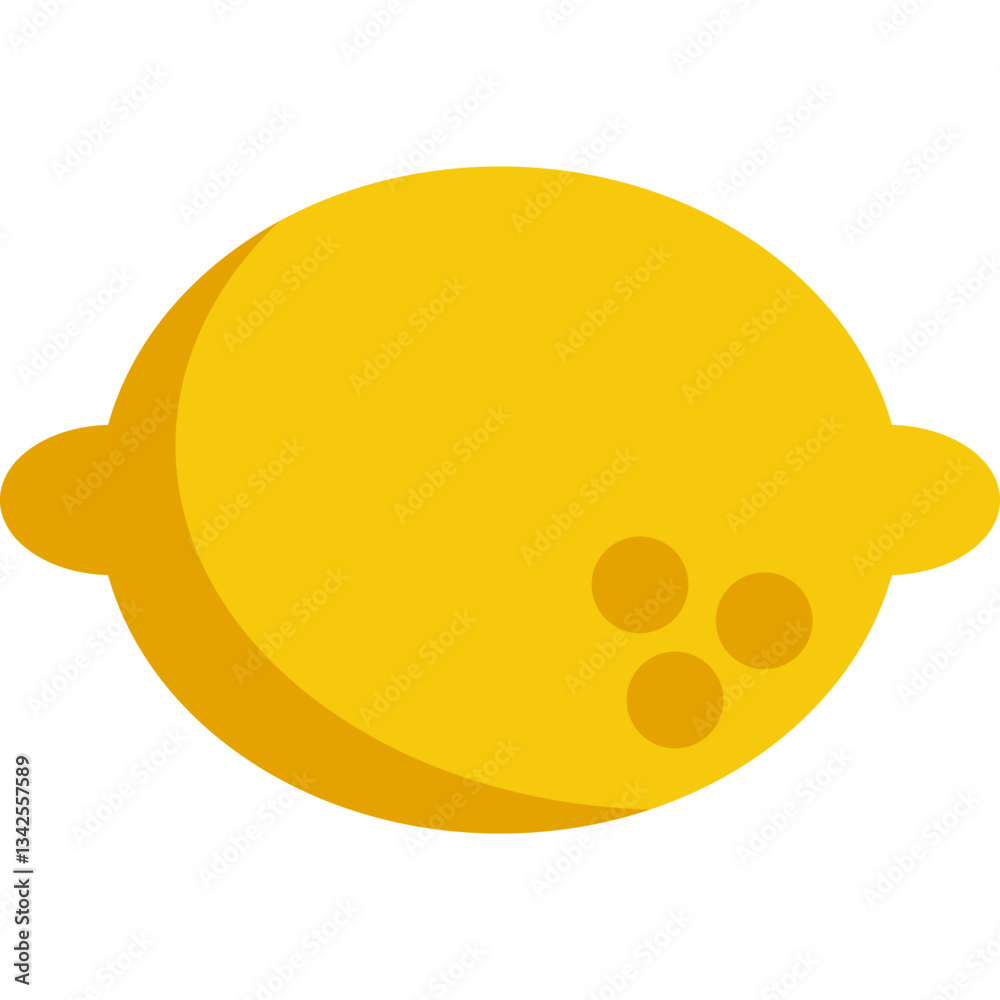 Fototapeta premium Health Fruits - icon - flat 