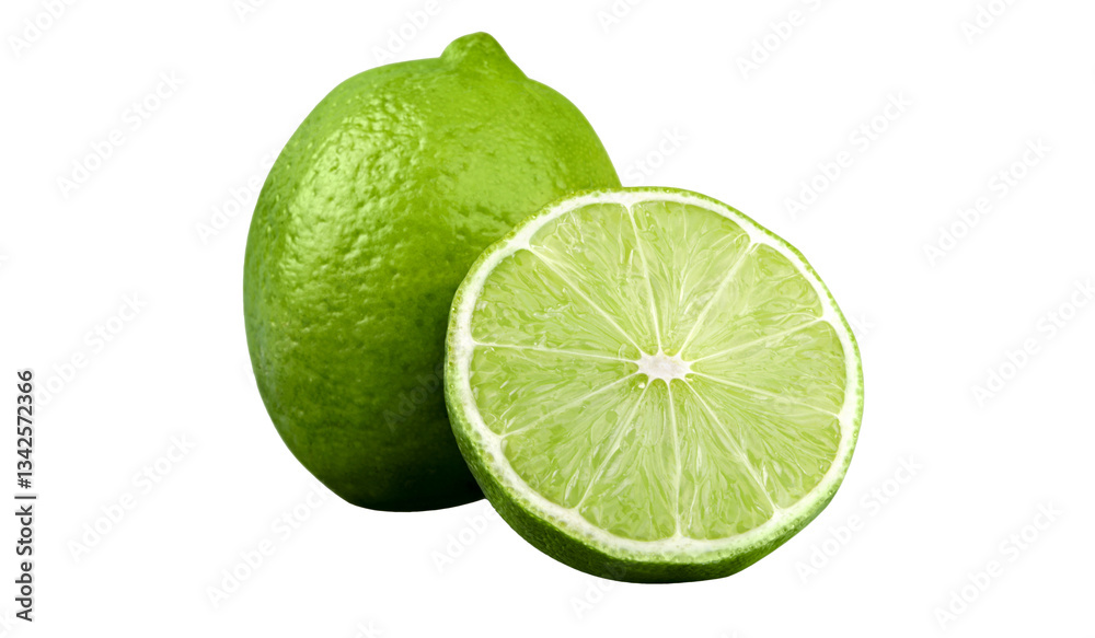 lime on white lime on white