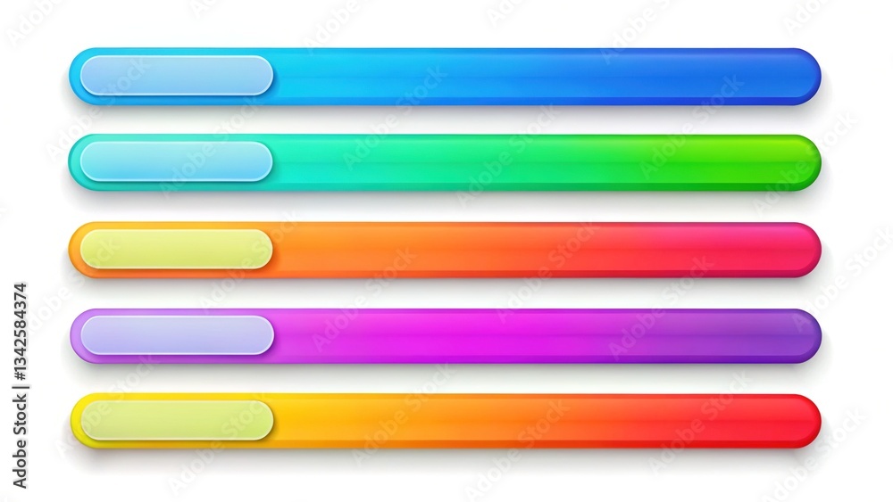 Aesthetic Slider Clipart for UI/UX Design Aesthetic Slider Clipart for UI/UX Design