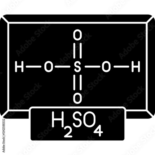 Sulfuric Acid Icon