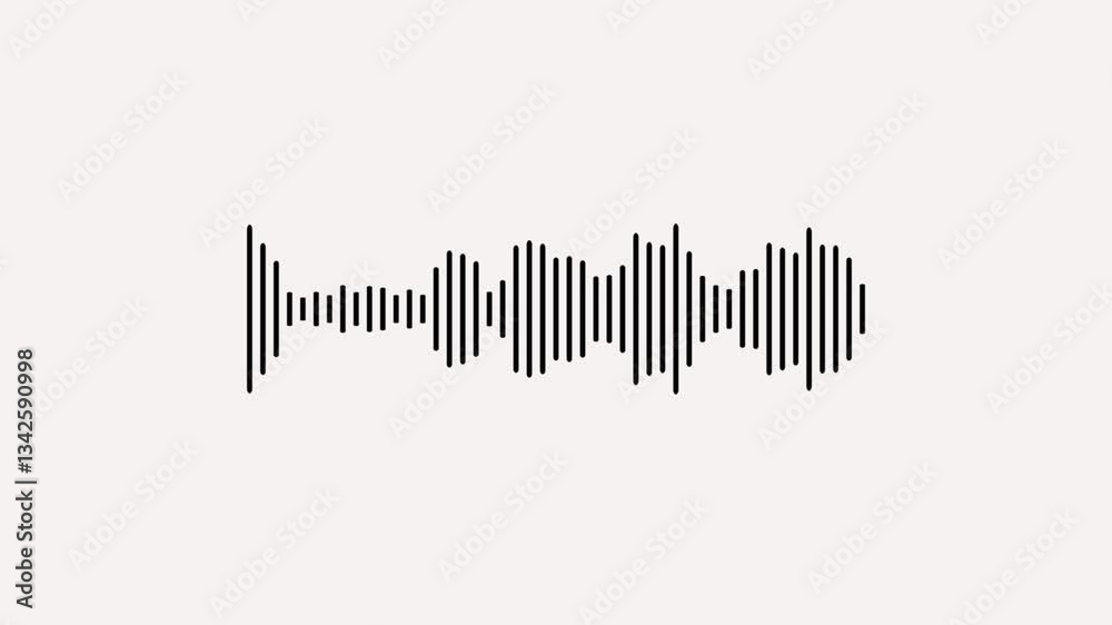 White and black audio visualization effect. Waveform Audio. Black sound waves background.
Sound wave isolated on white background. sound waves. Abstract music wave, Audio spectrum. Sound waves.