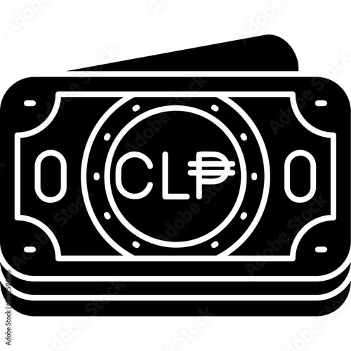 Fotografie Chilean Peso Icon