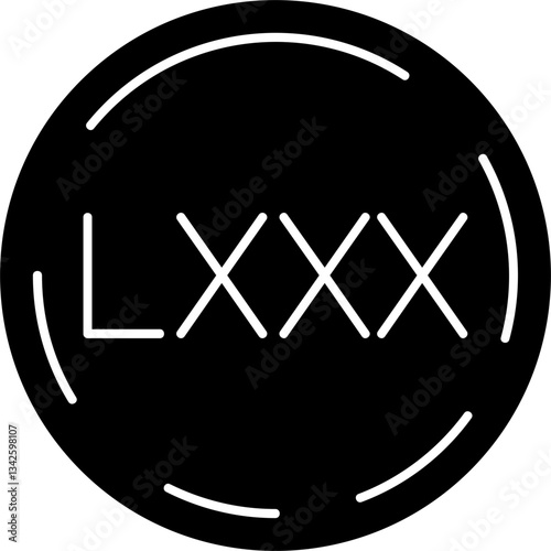 LXXX Icon