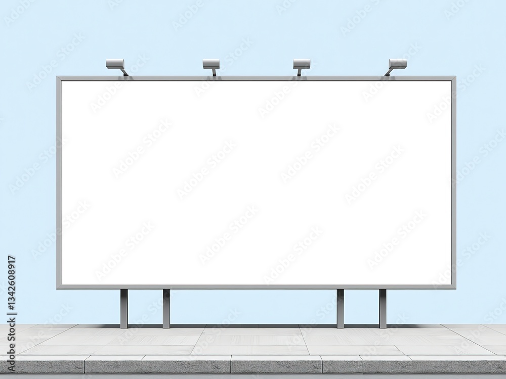 Digital Advertisement Billboard Mockup Template Digital Advertisement Billboard Mockup Template