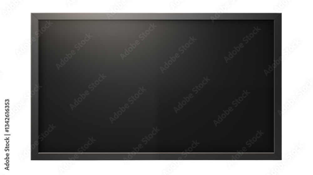 Sleek Modern Smart TV Mockup Blank Screen for Digital Media Presentation on white and transparent Background Sleek Modern Smart TV Mockup Blank Screen for Digital Media Presentation on white and transparent Background