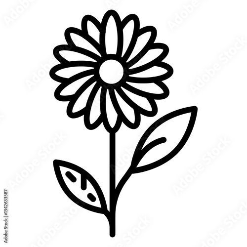 Chamomile line icon