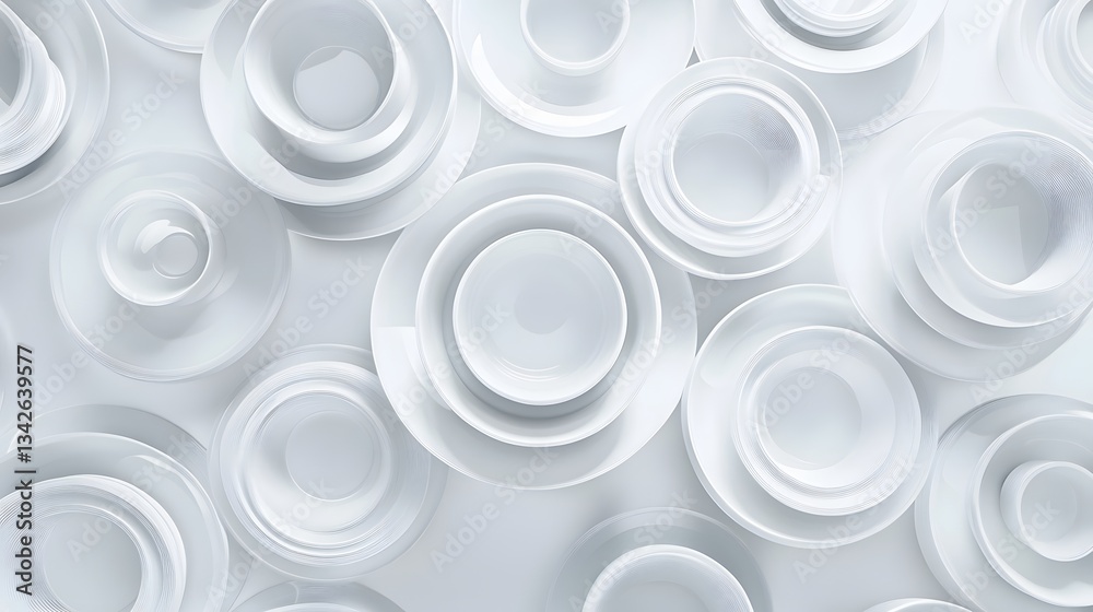 white plastic caps