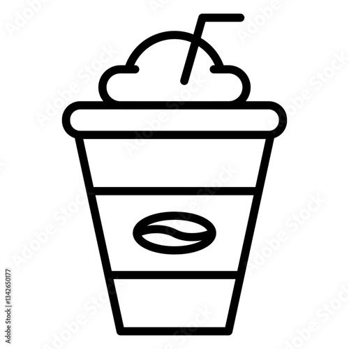 Frappe line icon