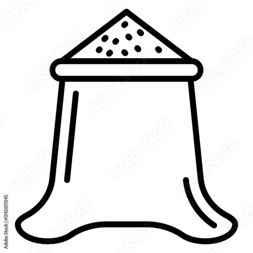 Sugar line icon