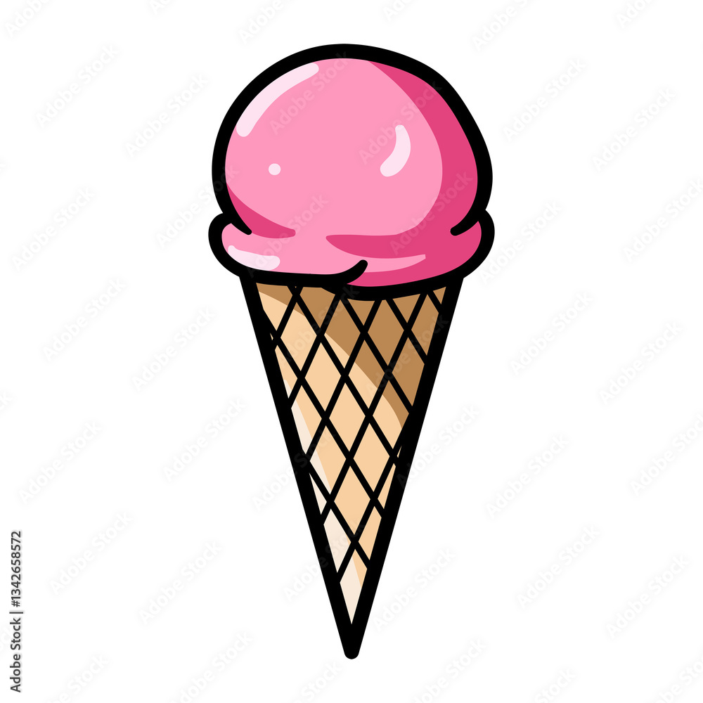 Ice cream cone icon png, transparent background Ice cream cone icon png, transparent background