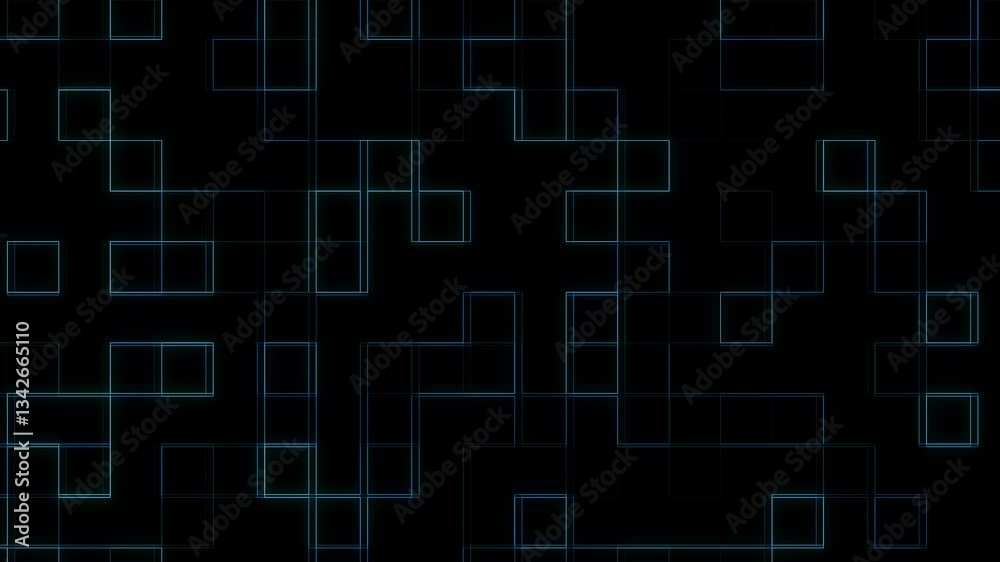 Abstract geometric grid pattern animation. Looping grid square background. Abstract geometric grid pattern animation. Looping grid square background.