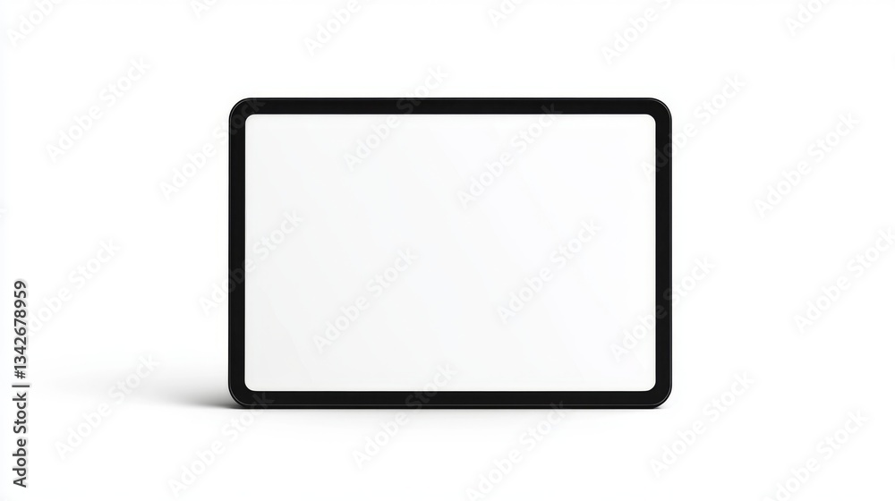Minimalist black framed whiteboard design for office or classroom use Minimalist black framed whiteboard design for office or classroom use