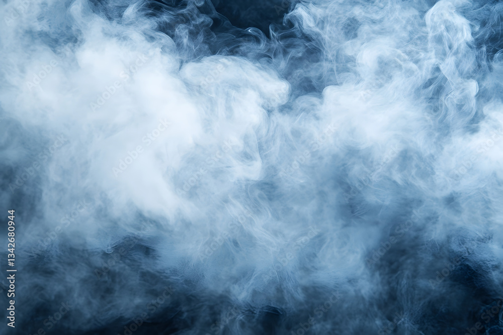 Fototapeta premium Abstract Smoke Clouds Swirl Mystically