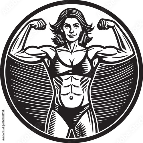 Body Builder woman