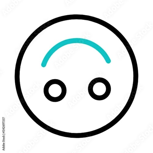 Upside-Down Smiley Face A Simple Illustration of Sadness and Disappointment