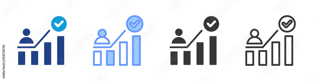 Progress icon set multiple style collection Progress icon set multiple style collection