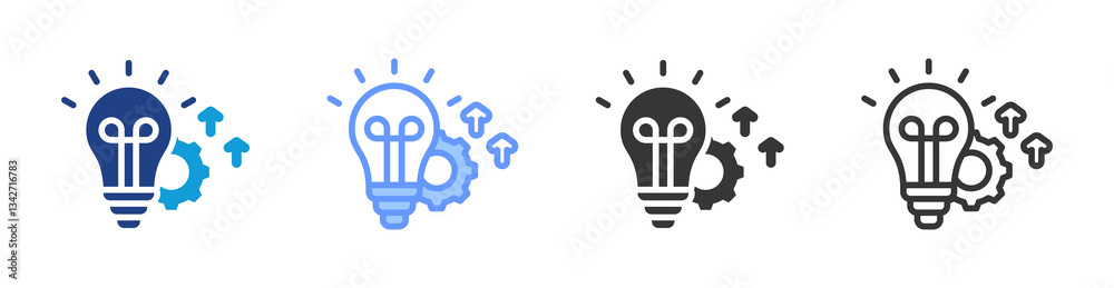 Evolve icon set multiple style collection Evolve icon set multiple style collection